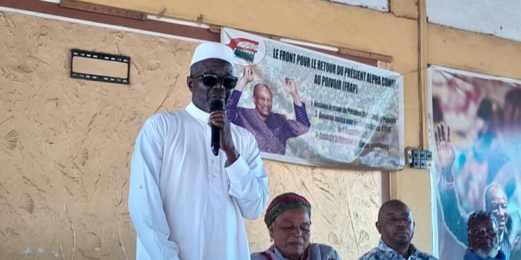 Lamine Kamissoko à propos de Doumbouya : « Il a juré, il a mis sa main sur le coran… »