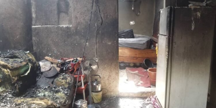 Ratoma : Un incendie cause une victime à Koloma