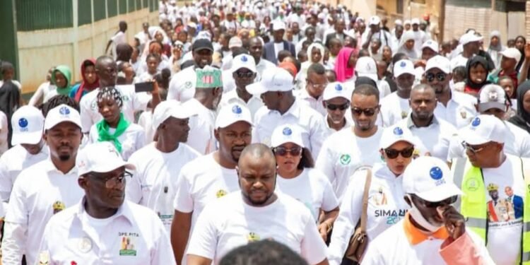 Pita – Appel au soutien du CNRD : Le représentant des fonctionnaires locaux s’adresse à ses collègues.