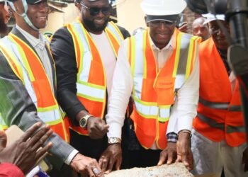 Matam: Pose de la première pierre de la Maison des Jeunes de Bonfi.