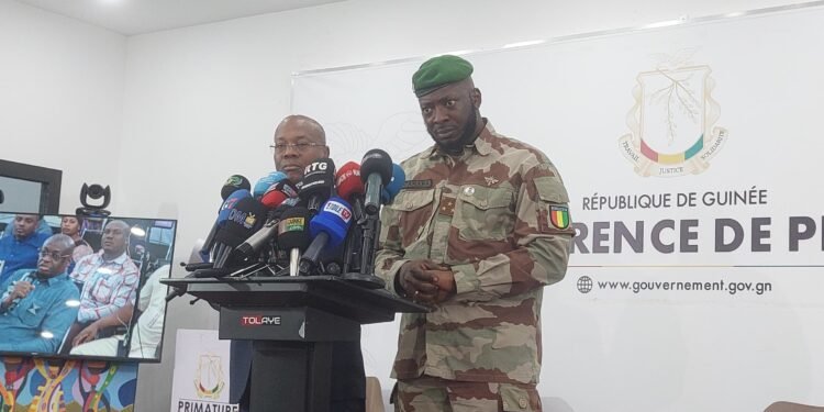 Guinée : Le Général Amara Camara recadre le Premier ministre sur la tenue des élections.
