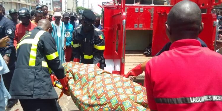 Minière – Carrefour Chinois : Un ouvrier tué dans un accident de la route, le conducteur en fuite interpellé.