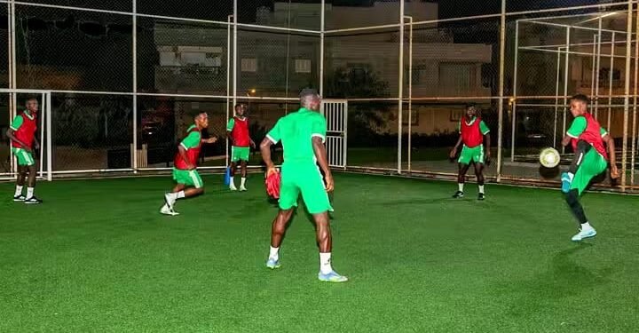 Titre : La Guinée douche le Burkina Faso avec la manita 5-1.
