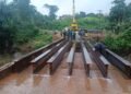 Dubréka : La reconstruction du pont de Bondabon lancée, les citoyens saluent l’initiative.