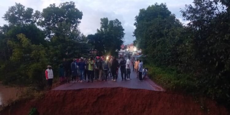 Effondrement du pont de Leydhepol : La circulation perturbée sur l’axe Labé–Pita.