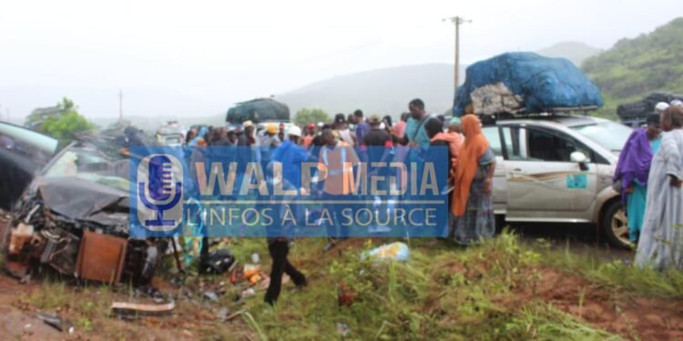 Kindia : Quatre morts dans un grave accident de la route à Gbinkili   