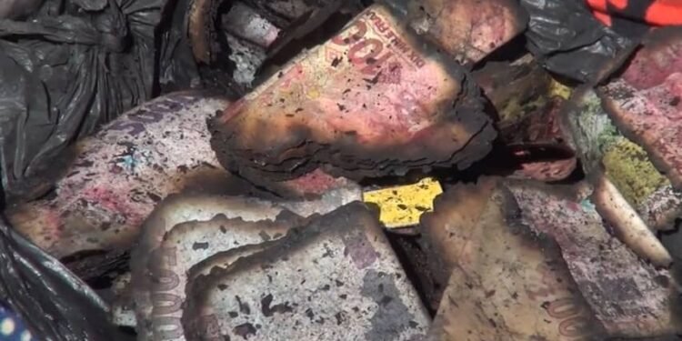 Incendie à Kenien : 40 millions GNF partis en fumée.