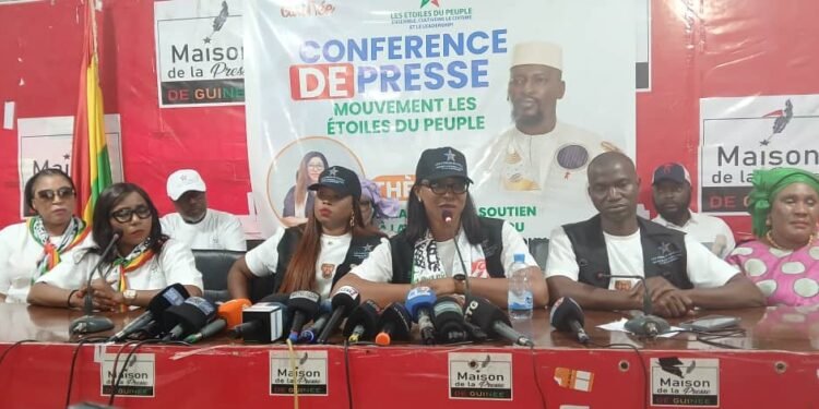 Présidentielle en Guinée : le mouvement « Les Étoiles du Peuple » appelle à un vote massif pour Mamadi Doumbouya.
