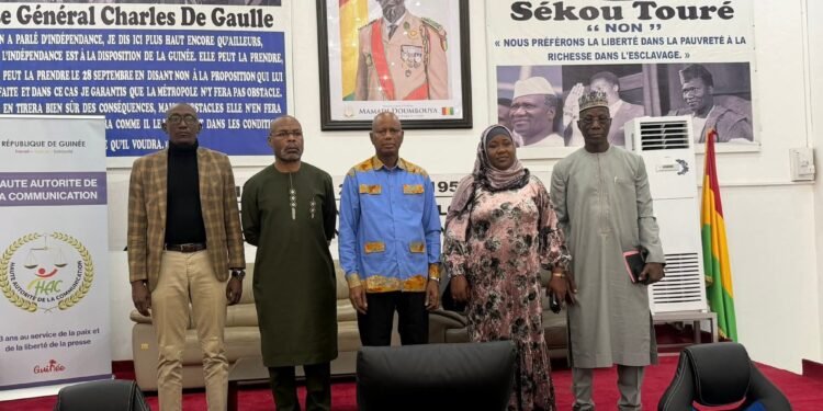 Visite des Responsables de la Régulation des Médias à Conakry pour l&rsquo;Élection Présidentielle