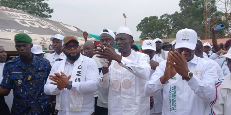 Campagne présidentielle : depuis Tanènè, Aboubacar Soumah de l’AFP appelle la Basse-Guinée à voter pour Mamadi Doumbouya
