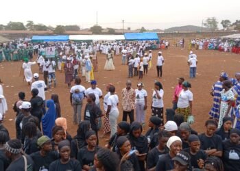 Présidentielle du 28 décembre : La commune urbaine de Sanoyah se mobilise en faveur de Mamadi Doumbouya.