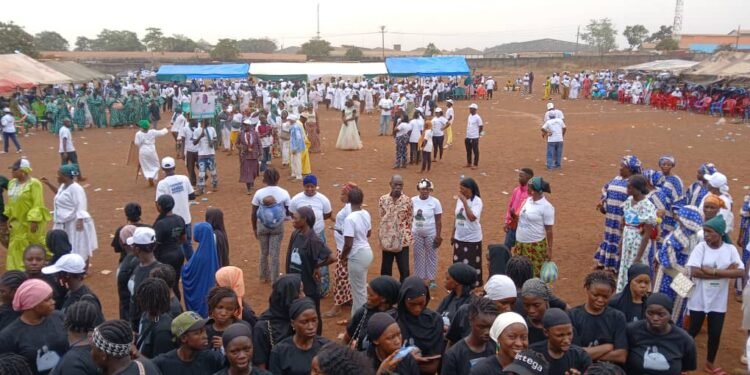 Présidentielle du 28 décembre : La commune urbaine de Sanoyah se mobilise en faveur de Mamadi Doumbouya.