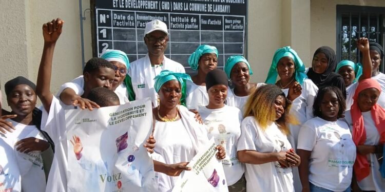 Lambanyi en Ébullition: Un Ultime Appel à la Victoire, pour Mamadi Doumbouya, à une Semaine de l’Élection.