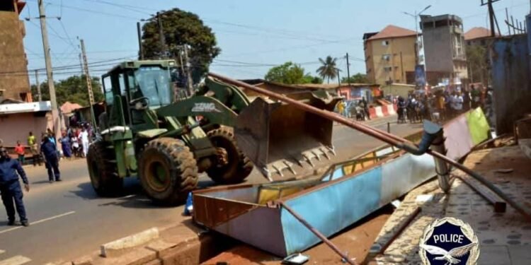 Déguerpissement à Conakry : des femmes de Sonfonia soutiennent la décision des autorités.   