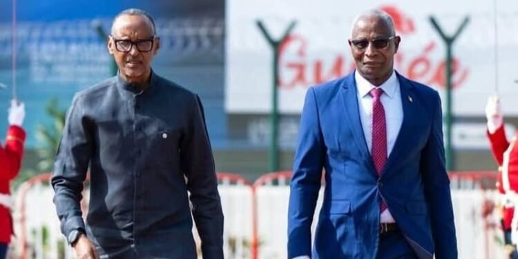 Investiture du président Mamadi Doumbouya : Paul Kagame déjà en Guinée.