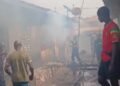 Kagbelen : Un incendie ravage tout sur son passage à Grand Moulin.