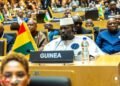 Addis-Abeba – 39ᵉ Sommet de l’Union Africaine : le Président de la République Son Excellence Mamadi DOUMBOUYA porte la voix de la Guinée.