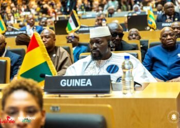 Addis-Abeba – 39ᵉ Sommet de l’Union Africaine : le Président de la République Son Excellence Mamadi DOUMBOUYA porte la voix de la Guinée.