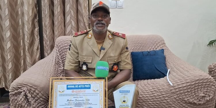 8eme édition de la soirée des actes posés: Le Préfet de Yomou Couronné Meilleur Préfet de l&rsquo;année.      