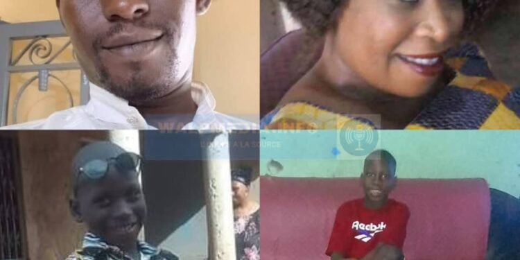 Sanoyah : Toute une famille périt dans un incendie Témoignage glaçant.