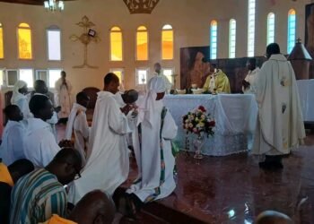 Religion : Fin du pèlerinage diocésain à Kankan, des prières pour la paix et l’unité ont été dites.   