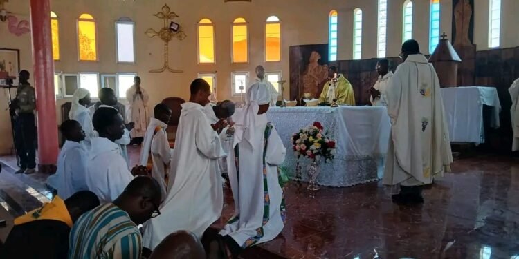 Religion : Fin du pèlerinage diocésain à Kankan, des prières pour la paix et l’unité ont été dites.   