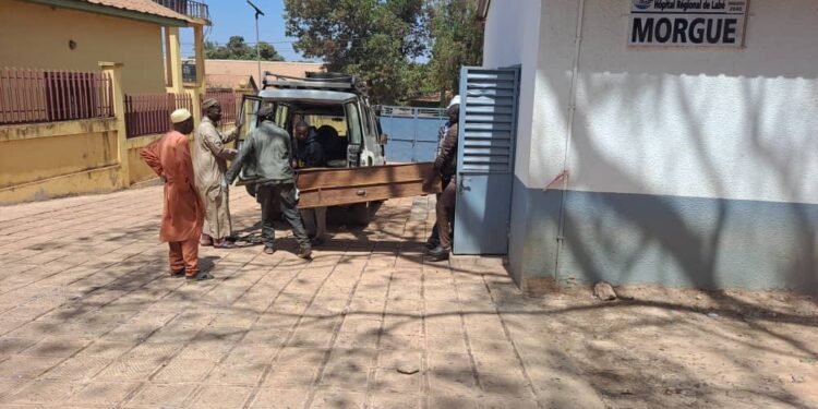 Labé : un élève tué dans un éboulement au quartier Madina.