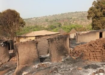 Siguiri : 80 cases et 12 greniers consumés par un incendie à Siguirini.   