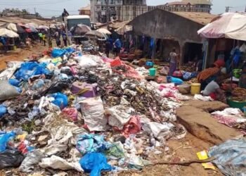 Conakry : la cohabitation difficile entre marchandes et ordures.   