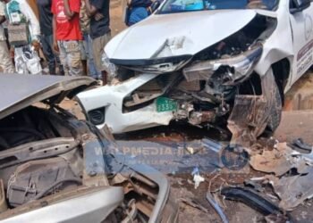 Kindia : un accident de la circulation impliquant un véhicule administratif fait un mort.