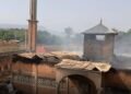 Kindia : Une mosquée ravagée par un incendie d’origine accidentelle à Kolenté.   