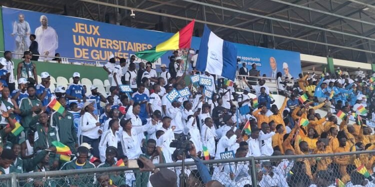 Dixième édition des Jeux Universitaires: Quand sport et savoir s’unissent pour la jeunesse guinéenne.   