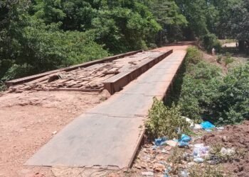Mamou : le pont de Tambassa, un danger imminent ignoré par les autorités.   