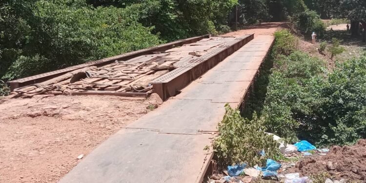Mamou : le pont de Tambassa, un danger imminent ignoré par les autorités.   