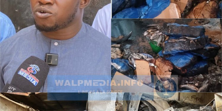 Kankan : plus de 300 millions GNF de pertes dans un incendie à Korialen.