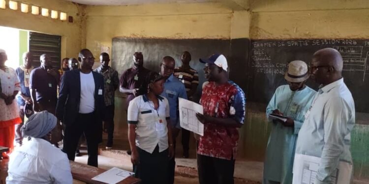Siguiri : lancement officiel des examens de sortie, session 2026, au centre Hadja Naba Camara