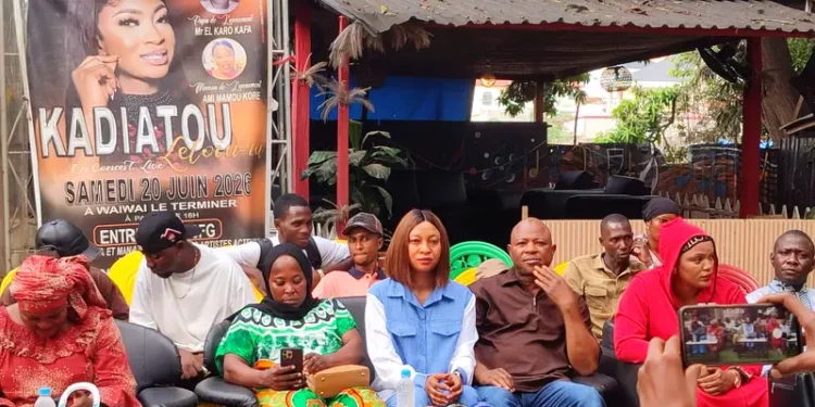 Kadiatou Lelouma retrouve son public guinéen après une tournée européenne remarquée