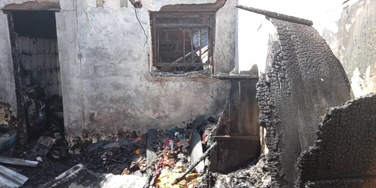 Gbessia : un incendie ravage une habitation à Dabondy, d&rsquo;importants dégâts matériels enregistrés