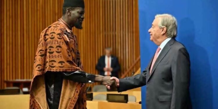 À New York, Mamadi Doumbouya entre dans l’arène diplomatique