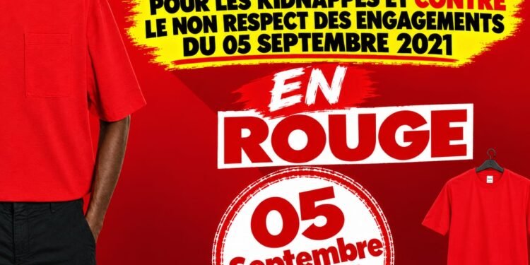 Guinée : Tous en rouge le 5 septembre pour dénoncer les enlèvements et réclamer la vérité
