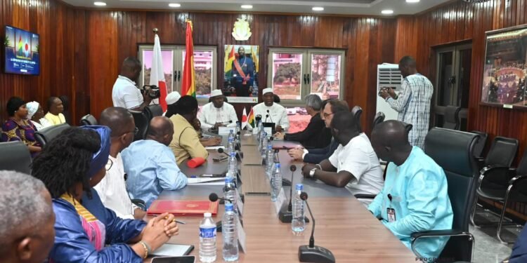 COOPÉRATION GUINÉE–JAPON : Signature de l’échange de Notes